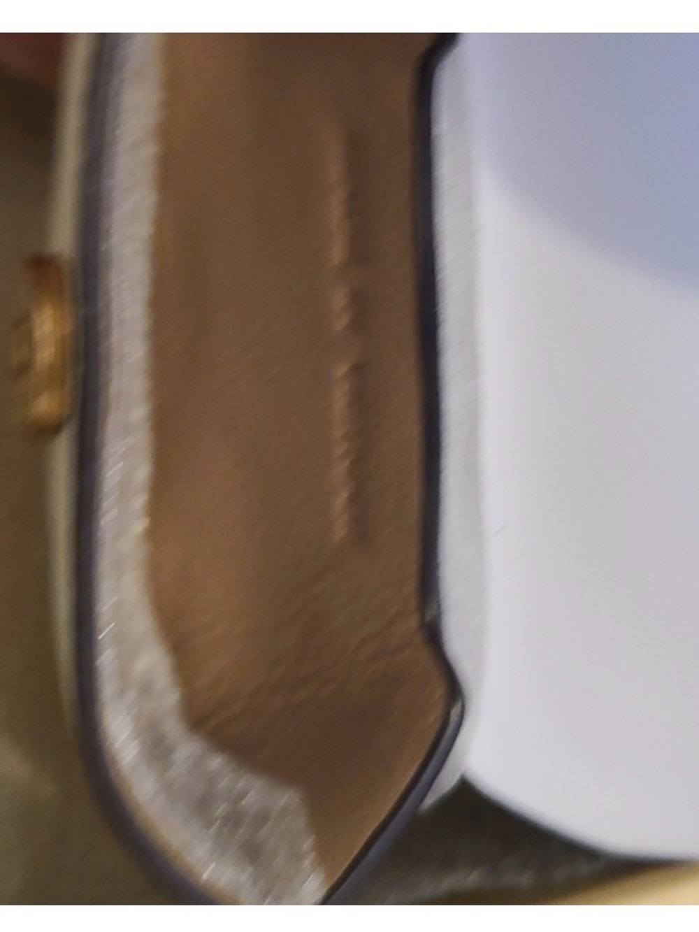 Coach White Leather airpods Pouch with Teddy Detail - Picture 4 of 6